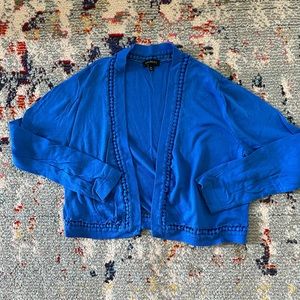 Talbots Little Blue Shrug